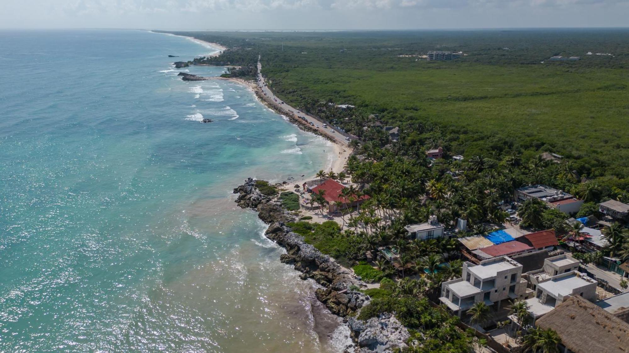 Tropicalito Villa On The Beach تولوم المظهر الخارجي الصورة
